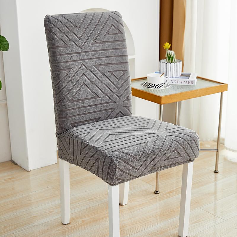 Thicken Dining Chair Cover Spandex Fit Stretch Chair Slipcover,Removable Washable Chair Covers For Dining Room, El, Ceremony