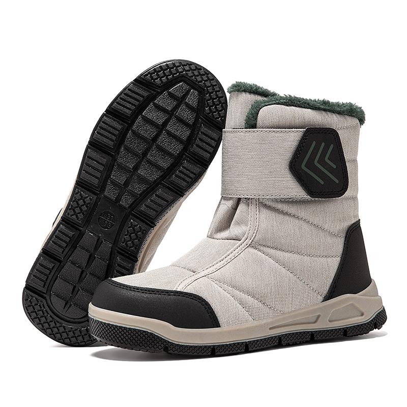 Winter Children's Snow Boots Waterproof Cotton Shoes Thick Warm Non-slip Boots In The Tube Casual Kids High-top Boots