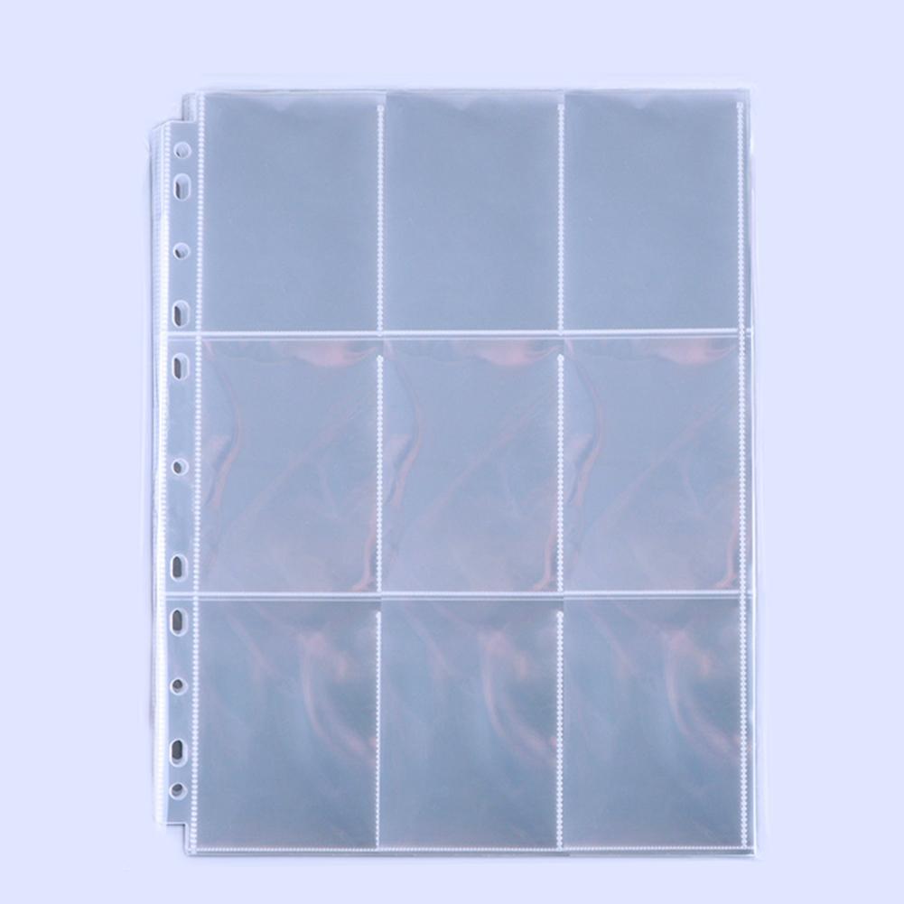 Card Protector Sheets Buy Transparent Plastic Card Protector Sleeves Trading Card Binder ...