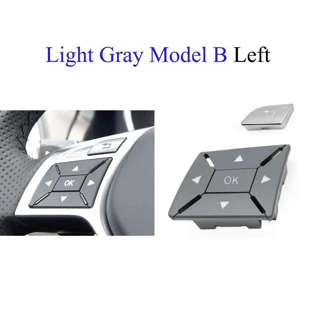 Car Steering Wheel Cover Control Switch Multi-functional Button For Mercedes Benz C E GLK Class W204 X204 W212 W218 W156 W246