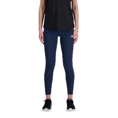 Calças de Compressão New Balance NB Harmony 25 polegadas para Ginásio e Leggings Azul Marinho de Cintura Alta, (WP41112), Esportes Femininos, Corrida, Treino, Yoga,