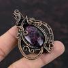 Eudialyte Pendant Copper Wire Wrapped Pendant Handmade Copper Jewelry Gemstone Pendant Gift For Women Eudialyte Jewelry Birthstone Pendants