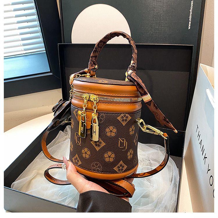 

Модная сумка-ведро с завязками, модная сумка через плечо, женская повседневная сумка, сумка через плечо и кошелек