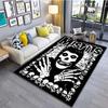 Band M-Misfits Patterned Floor Mat 15 Size Living Room Bedroom Bedside Bathroom Floor Mat Bar Club Area Rug Living Room Decor