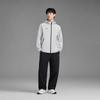 Li Ning Solid Color Hooded Long Sleeve Windbreaker Men outerwear Water-Droplet-Gray AFDUA11-2