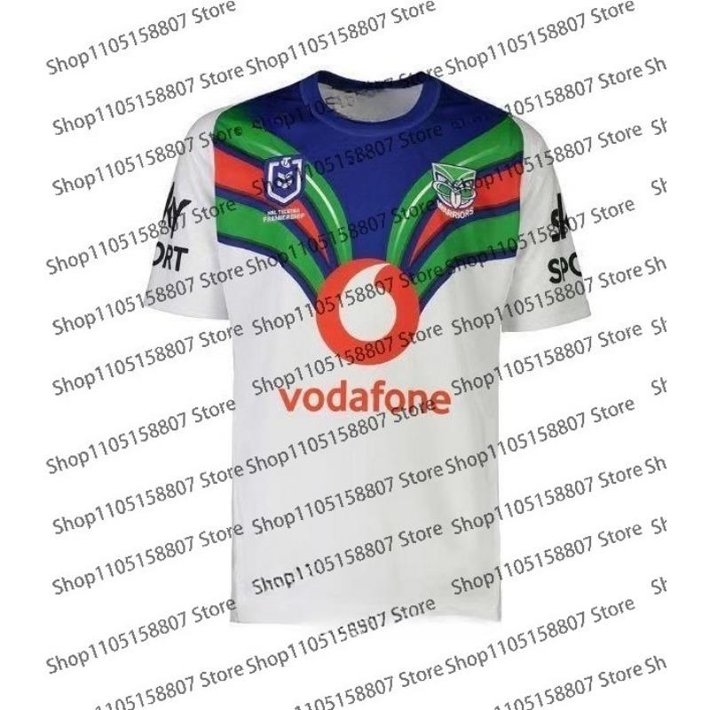 2026 Estate Uomo Nuova Zelanda Warriors Abbigliamento da Allenamento Rugby Maglietta Bambino Uomo e Donna Uguale Top Casual Traspirante