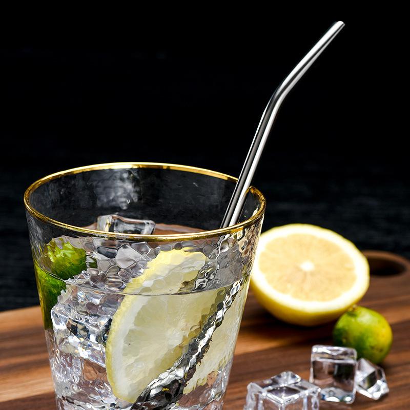 Stainless Steel Drinking Straw Spoon Tea Filter Detachable Reusable Metal Straws with Brush Drinkware Bar Party Tool Accessories