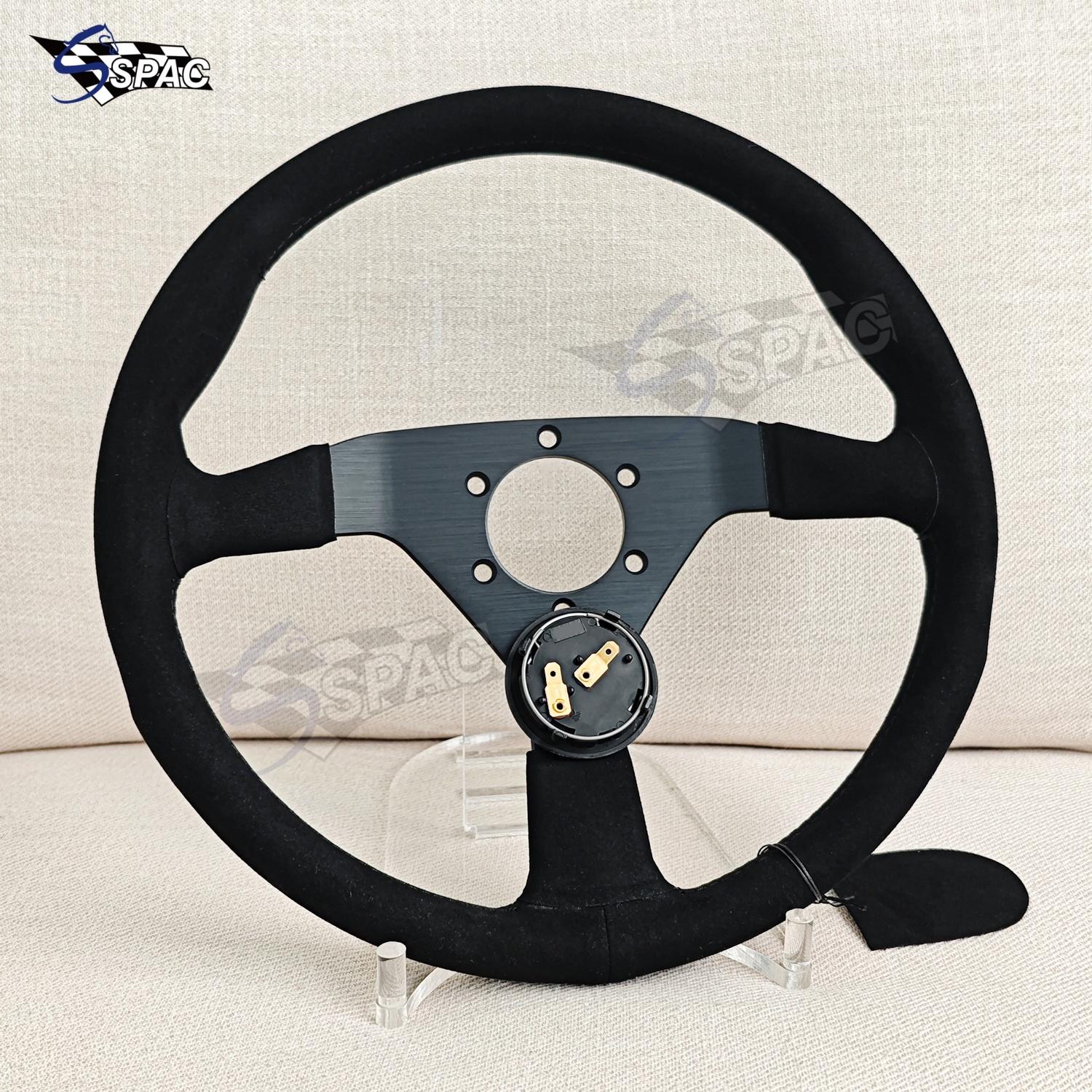 14inch Monte Carlo Steering Wheel JDM Racing Sports Style Steering Wheel Volantes чёрный