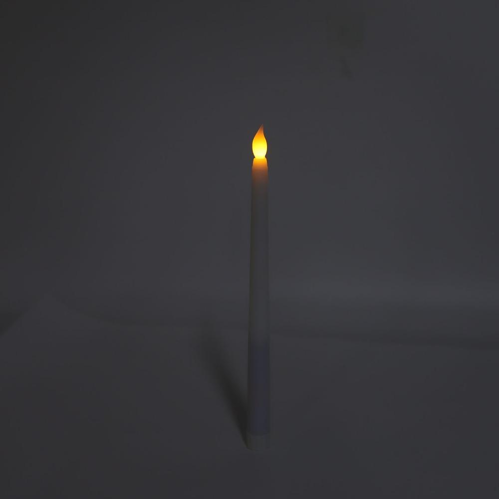 4 Pcs Battery Powered LED Taper Candles Flameless Candle Lights  Church Celebration