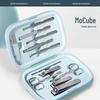 Magic Cube 12-Piece Stainless Steel Manicure Set