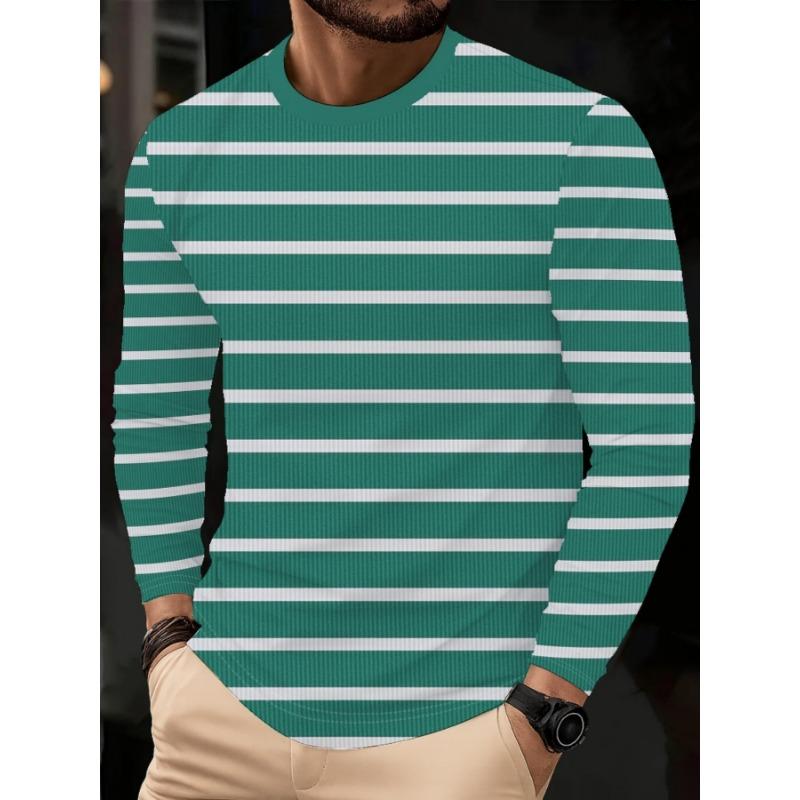 Long-sleeved T-shirt Sports and leisure dual scene adaptation-breathable and quick-drying fabric men's clothing