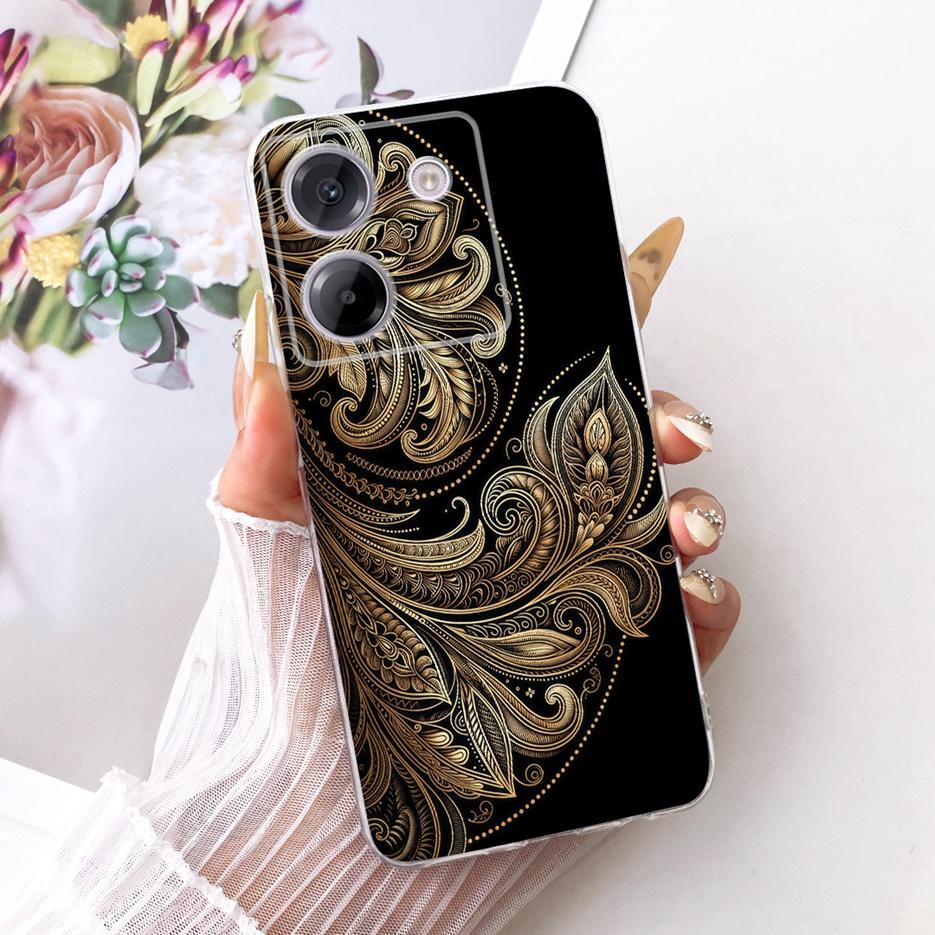 For Xiaomi Poco M7 Pro 5G Case Luxury Butterfly Tree Painted Cover Soft Silicone Phone Csae For Xiaomi Poco M7 Pro M7Pro 5G Bags