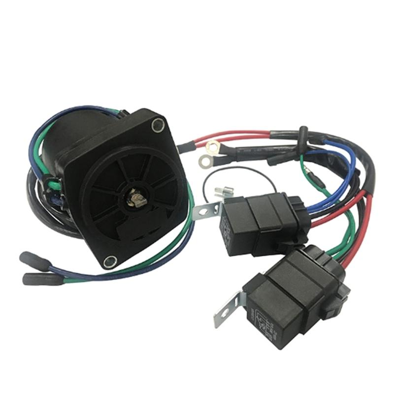 A16P-Engines 12V Tilt Trim Motor For Yamaha Outboard F300 F350 FL350 LF300 LF350 Parts 6AW-43880-00-00 6AW-43880-01-00