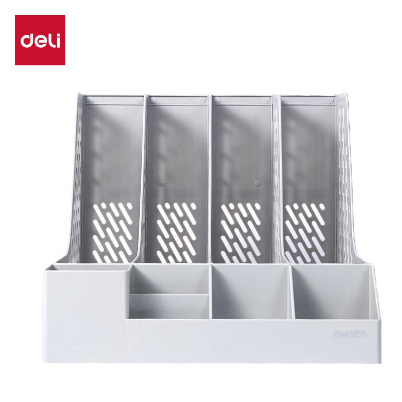 Deli Four-Tier File Organizer with Pen Holder