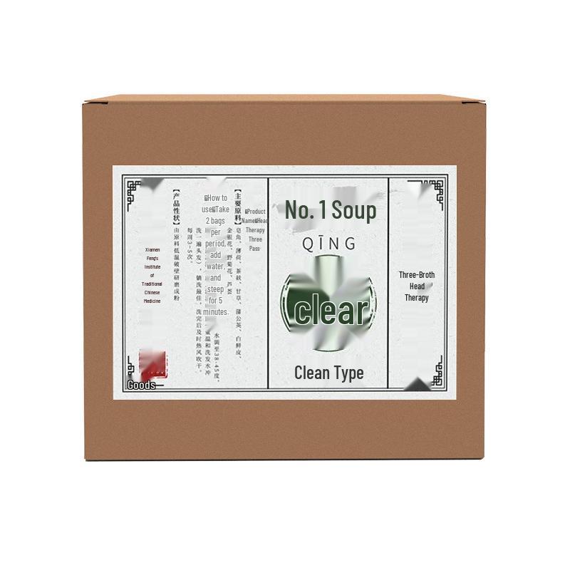 Yifu Plant Hair Wash Powder: Soapberry & He Shou Wu Shampoo Alternative