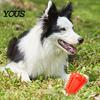 Interactive Foraging Toys for Dogs Spiky Chili Dog Chew Toy, Treat Dispenser Durable Rubber Toy Teeth Cleaning, Mental Stimulation Food