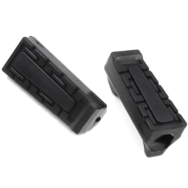 1 Paar Gummi Front Pedal Fußraste Fußrasten für Ybr 125 Fußrasten Motorrad Zubehör Werkzeuge Ersatz