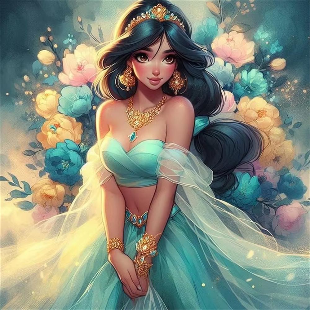 Disney Full Range of Cartoon Diamond Paintings New Full Diamond Handmade DIY Diamond Embroidery Decorative Painting Material Package