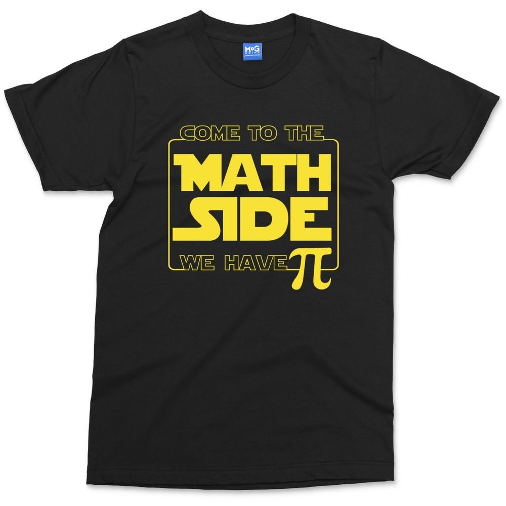Come To the Math Side T-shirt Student Teachers Maths Joke Funny Numbers Day 2025