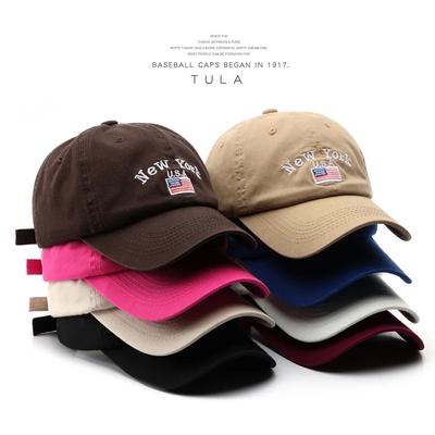 Men Baseball Hat Women Hat American Flag Embroidered Baseball Hat Hip Hop Men Hat Summer Sunshade Golf Hat