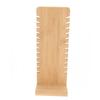 Bamboo Necklace Display Stand Professional Beige Home Jewelry Store Necklace Bracelet Holder Organizer