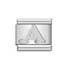 26 English A-Z Letter Name Custom Silver Color 9mm Link Charms Italian Stainless Steel Bracelet DIY Jewelry Making Hand Chain