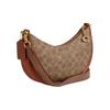 Coach Mira 24 Top Zip Crossbody Handbag Women handbags Brown Yellow CM582-B4XHG