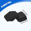6 Anti-vibration Running Mats, Rubber Pads for Exercise Equipment, Static Pads.