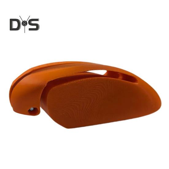 

Вспомогательный инструмент для письма и рисования. Ограниченная мобильность. Держатель для ручек. Ручка для обеспечения независимости. Инструмент для держателя пальцев как для левой, так и для правой руки. оранжевый