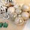 Transparent Bubble Christmas Ball Plastic Pendant Hanging Ornaments for Christmas Tree Holiday Decorations