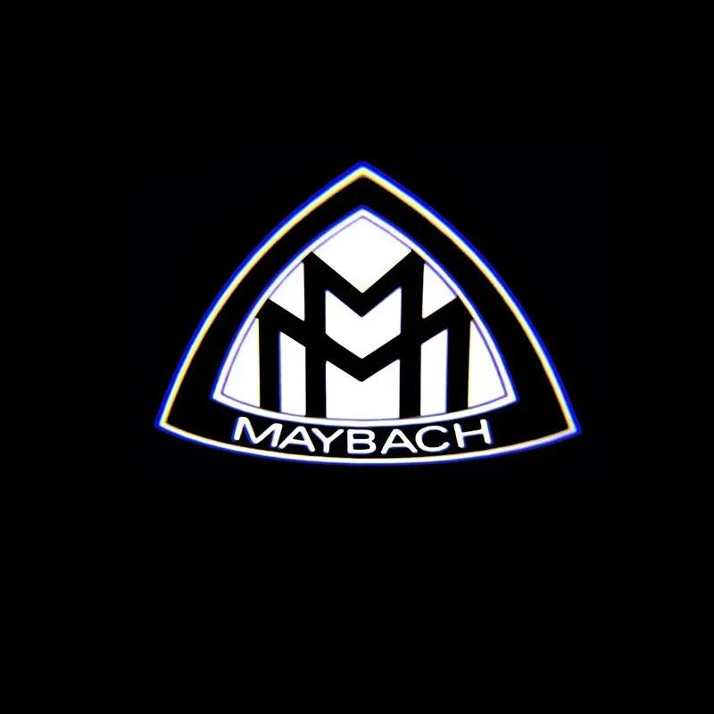 C200 E200 Für Mercedes Benz 2 Stück/Set Autotürlicht Laser Logo Dekor Projektionslampe Mercedes Benz A B C M ML GLA GLS E-Klasse