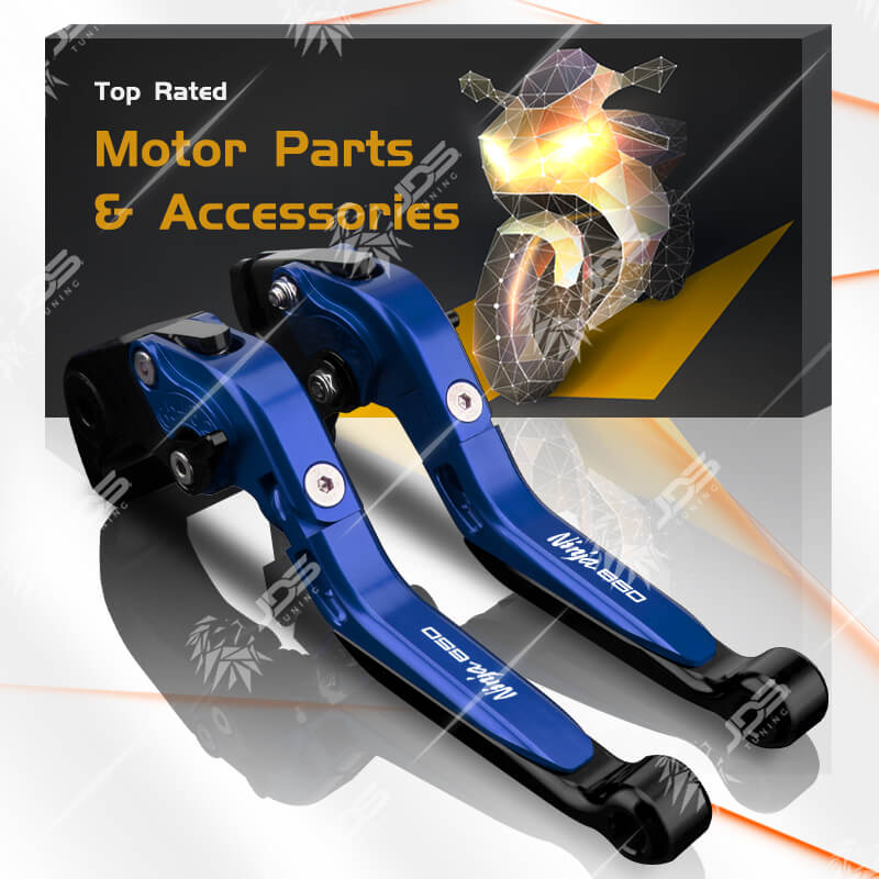 For Kawasaki Ninja 650 Ninja650R ER-6F 2017-Present Clutch Lever Brake Lever Set Folding Handle Levers Motorcycle