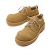 2024 new rhubarb leather shoes Japanese Mickey Derby shoes men's casual tooling trend single shoes 57321-R