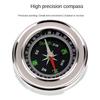 Portable Stainless Steel Compass, Outdoor Camping Hiking Travel Navigation Compass, High Precision Waterproof Pocket Compass