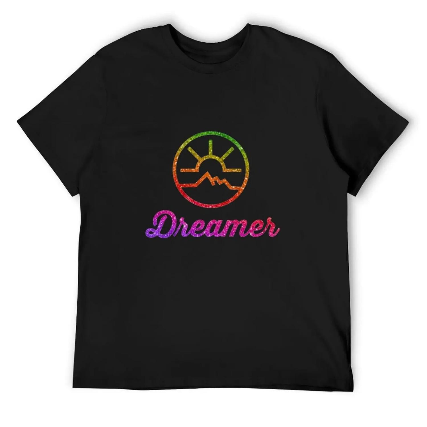 

Heartland Dreamer-Rainbow T-Shirt korean fashion anime oversized graphic tee plain black t shirts men XXXXXL чорний