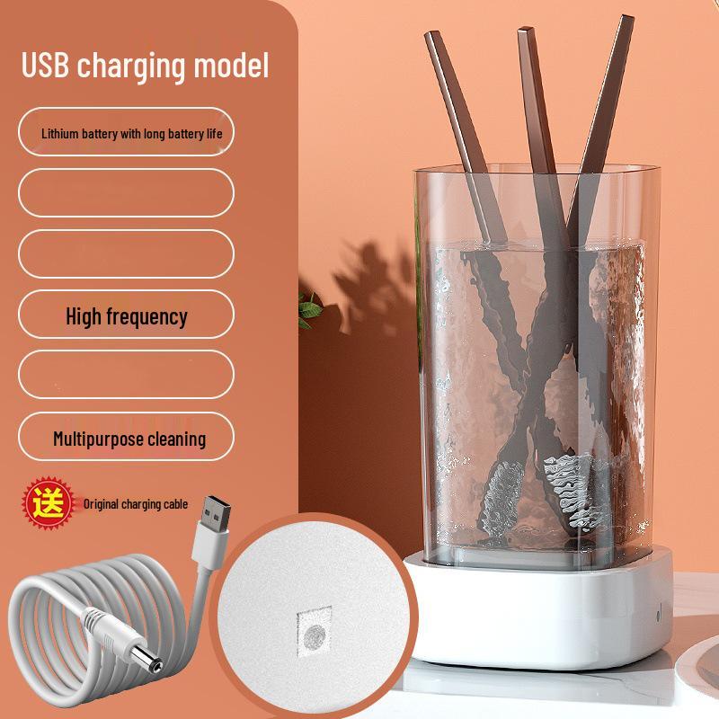 Multifunctional Sonic Cleaner: For Glasses, Jewelry, Retainers, Watches & Colored Contact Lenses