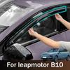 Car Styling Side Window Deflector Accessories Fit For Leapmotor B10 2026 2027 Weather Shield Door Visor Sun Rain Shelter Cover