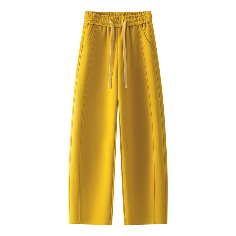 Women's 2022 Spring/Autumn Casual Loose Straight-Leg Sweatpants