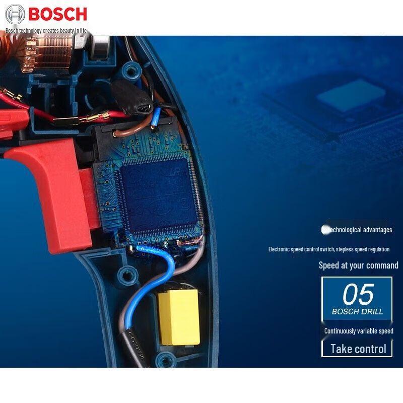 Bosch GSB550 Dual-Use Impact Drill/Screwdriver CN Plug (adapter Included)