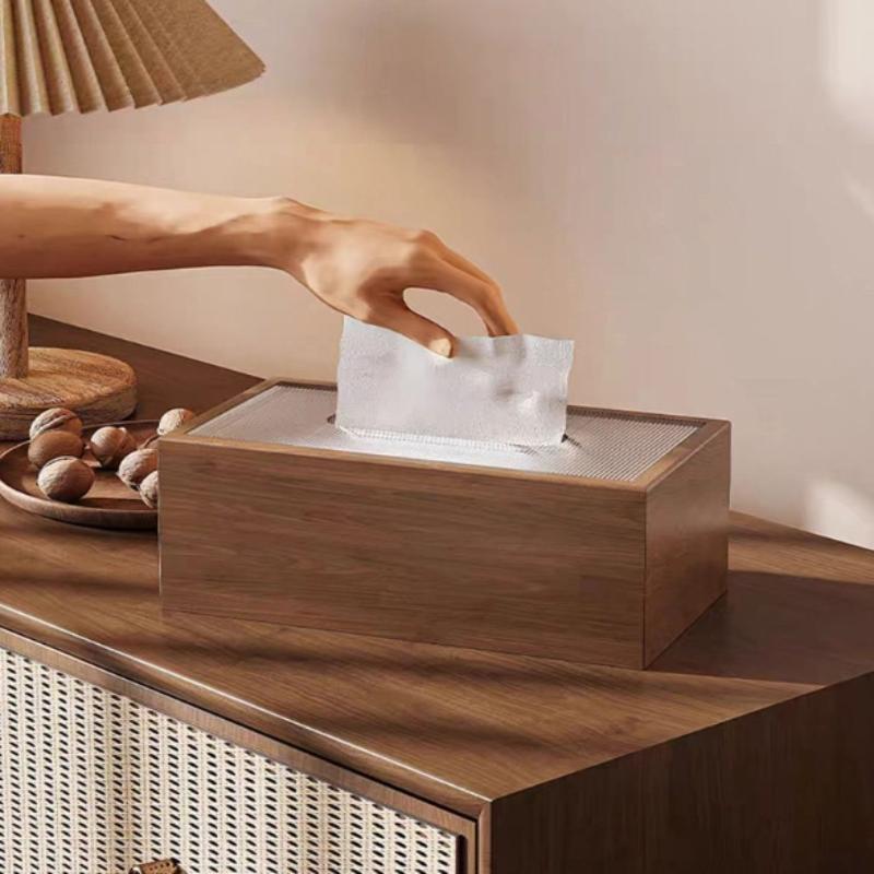 Modern Acrylic Tissue Box Transparent Fashion Napkin Holder Home Decoration Living Room Desk Decor Accessories Decorative Box