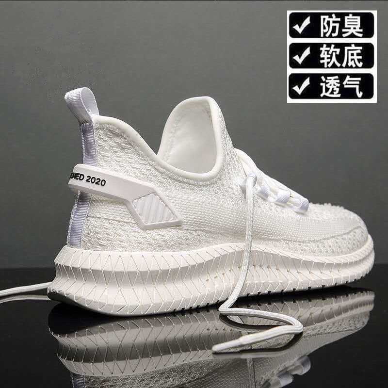 Men's Shoes Spring and Autumn New Mesh Shoes Korean Version of Trendy Dad Sports and Leisure Shoes Running Shoes Breathable Trendy Shoes