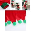 Velvet Boys Girls Christmas Elf Outfit Xmas Party Cosplay Set