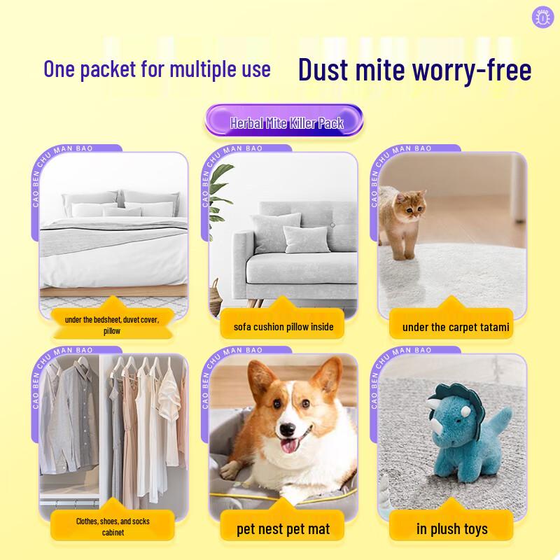 TRT Herbal Dust Mite Removal Pack