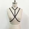 Sexy Alluring Bustier Bandage Cage Cupless Bra Goth Lingerie Elastic Lingerie Bandage Belt Crop Tops