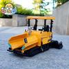 1/40 Alloy Diecast Model Car Engineering Truck Paver Model Machine Paving Asphalt Highway Construction Cars Kid Back Hoe Loader