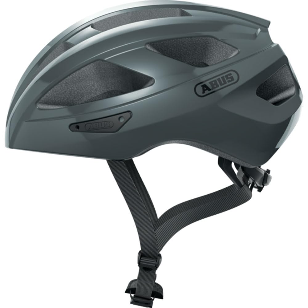 

ABUS Bicycle Helmet Macator Race Grey M MACATOR RACE GREY Removable visor included (54-58cm) [ ]