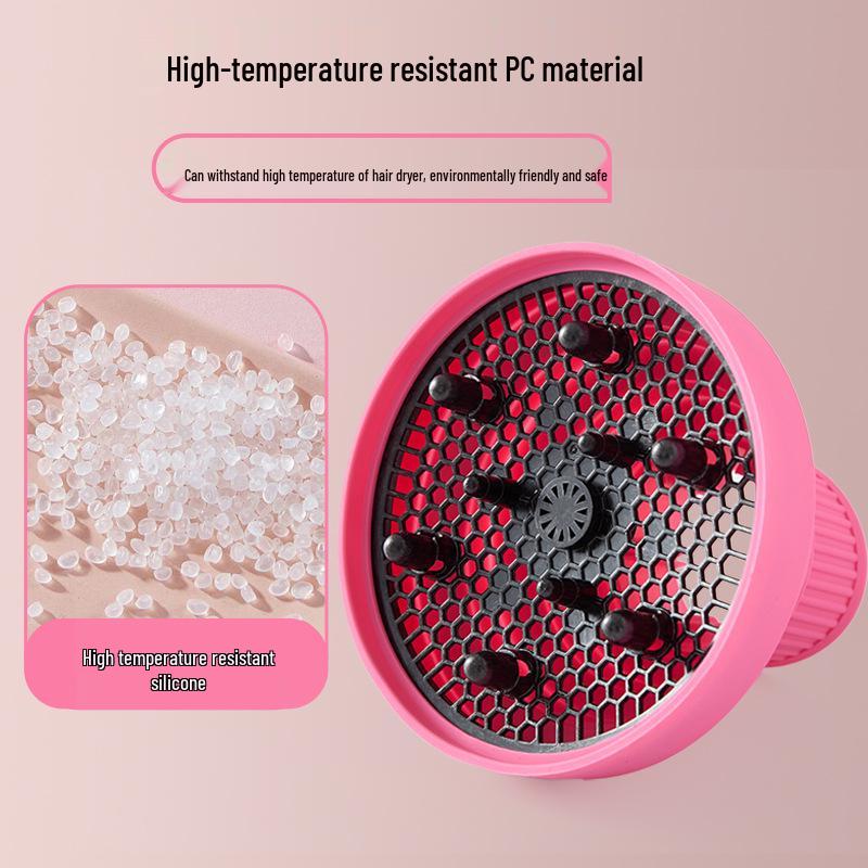 Second Gen Foldable Silicone Hair Dryer Diffuser: Retractable for Drying & Styling