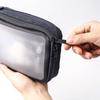 1/2/3 Compartment Travel Tech Pouch Waterproof Portable Charger Cable Organizer Zipper Closure Protective Transparent Makeup Bag