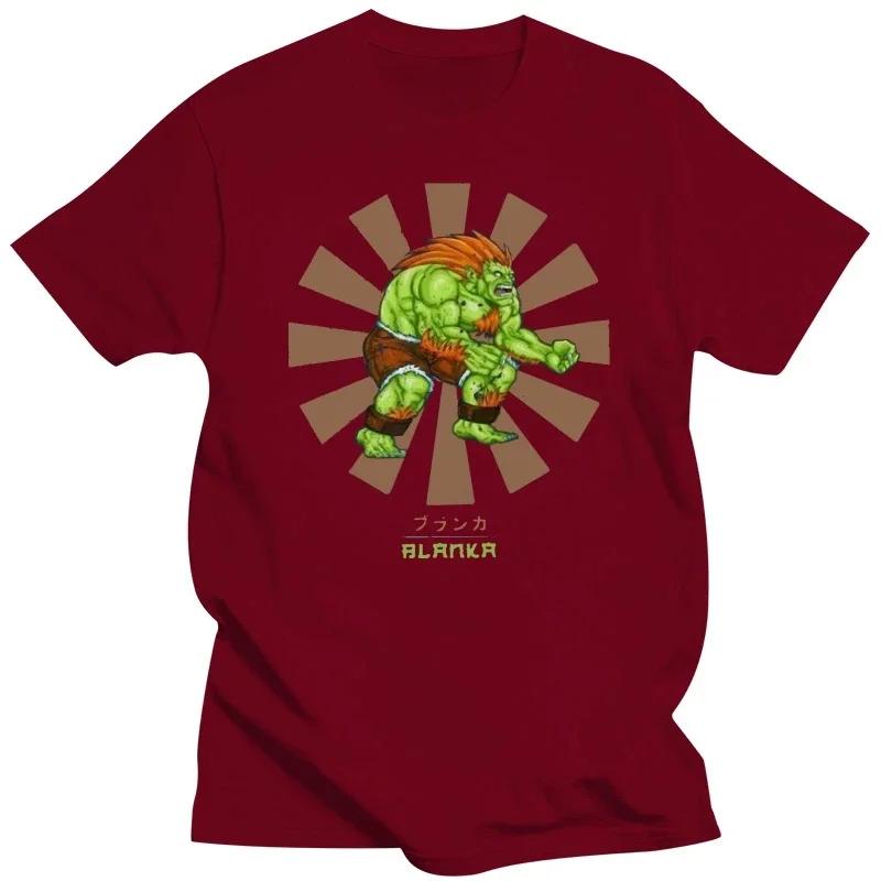 

Summer heavyweight Informal New Blanka Street tee Fighter Retro Japanese Unisex TShirt Unisex Unisex Sale Fashion tshirt Hoodie S