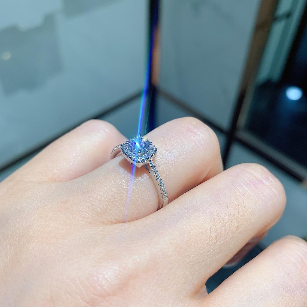 Jewelry Popular Simulation Diamond Eight Hearts Eight Arrows Retro Ring Temperament Jewelry Retro Ring